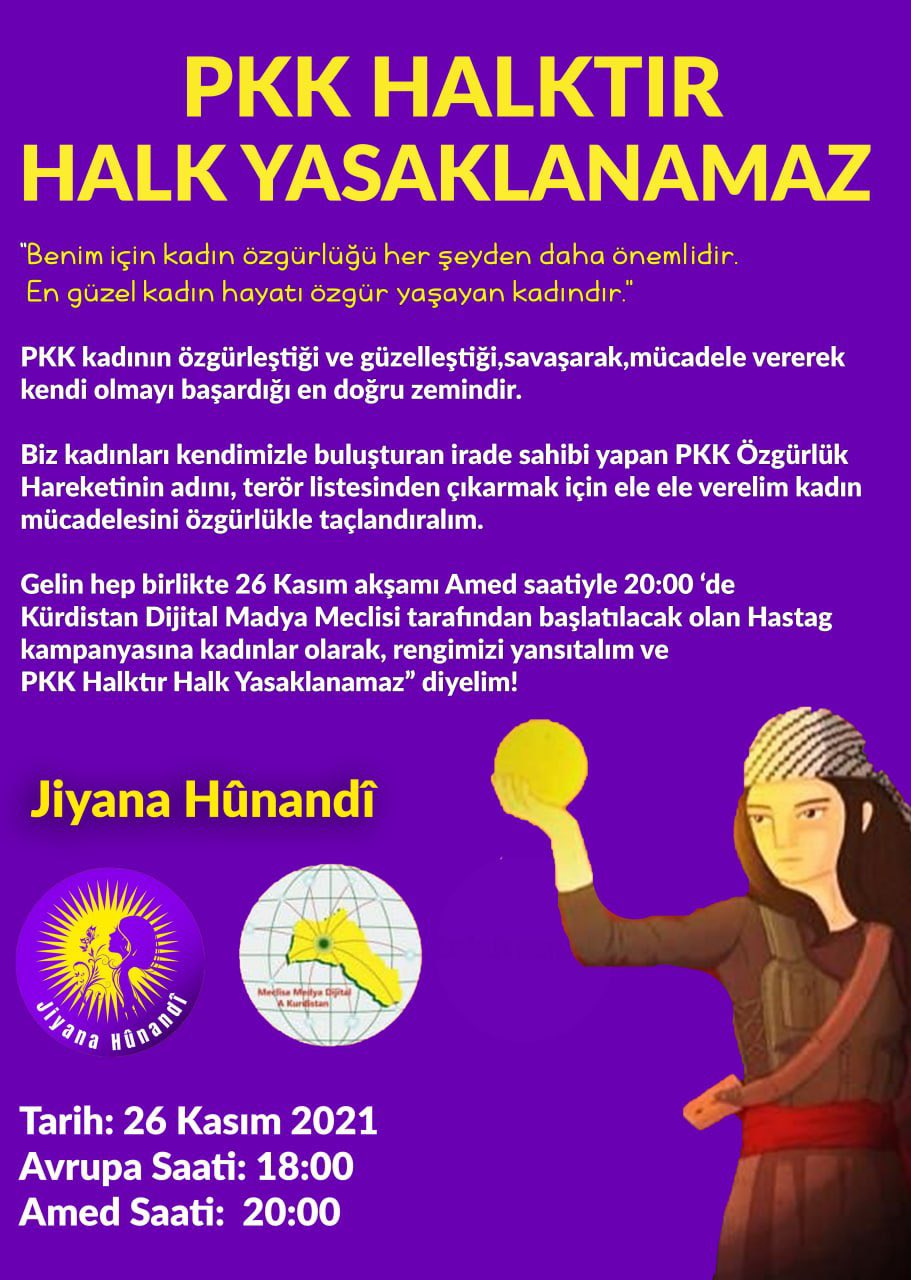 PKK HALKTIR, HALK YASAKLANAMAZ