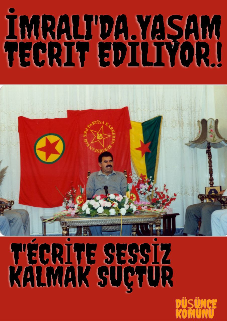 PKK’NİN ORTAYA ÇIKIŞI, SANATIN DİRİLİŞİDİR